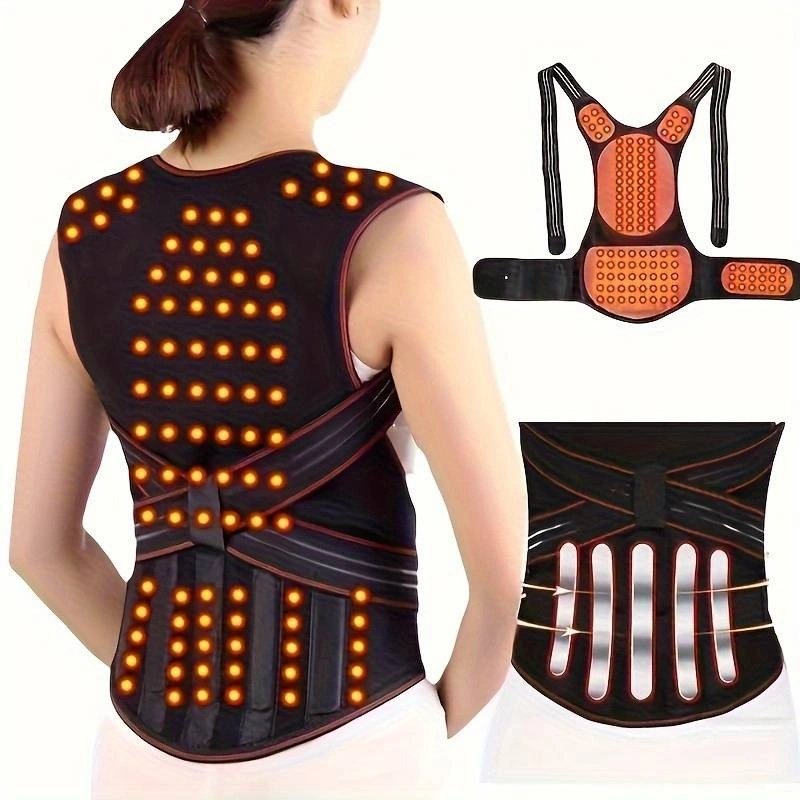 ¡Corrige tu postura con estilo! Chaleco unisex ajustable para espalda sana | Alineación espinal perfecta