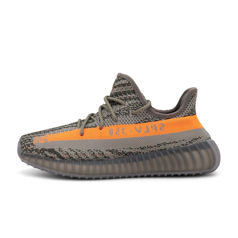 Zapatillas Adult Boost Premium 350V: Potencia tu Entrenamiento - Gris y Naranja